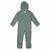 green Fleeceoverall i melange