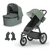 Passeggino sportivo Ridge incl. navicella Gwen Green Mélange e adattatori