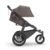 Passeggino sportivo Ridge incl. navicella Theo Dark Taupe e adattatori