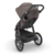 Passeggino sportivo Ridge incl. navicella Theo Dark Taupe e adattatori