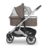 Passeggino sportivo Ridge incl. navicella Theo Dark Taupe e adattatori