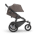 Passeggino Ridge e navicella Theo Dark Taupe con adattatore e supporto per navicella Espresso