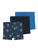 Pack de 3 boxers Dark Denim