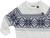 Strickpullover NORDIC BOY offwhite/blau