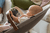 Sdraietta Mira Wells Dark Taupe Mélange incl. arco gioco Forest Fun