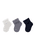 Erstlingssöckchen 3er-Pack Uni graublau