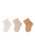 Erstlingssöckchen 3er-Pack Uni beige