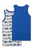 Unterhemd Doppelpack beige & blau
