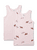 Unterhemd Doppelpack rosa