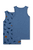 Unterhemd Doppelpack blau