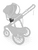 Sportwagen Ridge Theo Dark Taupe inkl Babywanne V3 und MAXI COSI Babyschale Pebble 360 Essential Black mit Zubehör
