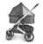 Buggy Minu V2 Jake Charcoal inkl Babywanne, cybex GOLD Babyschale Cloud Gi-Size Magic Black und Base G Black mit Zubehör