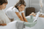 Babydesign Umywalka dla dzieci AVA Sage green