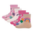 Söckchen 6er-Pack Regenbogen/Ringel/Schwan