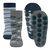 Stoppersocken 2er-Pack Autos/Ringel