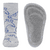 Stoppersocken SoftStep Dino hellsilber melange