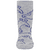 Stoppersocken SoftStep Dino hellsilber melange