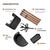 CLIKK Hochstuhl Black / Warm Brown