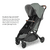 Buggy Minu V2 Gwen Green Mélange inkl Babywanne, cybex GOLD Babyschale Cloud Gi-Size Magic Black und Base G Black mit Zubehör