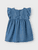 Kleid Nbfdagmar Medium Blue Denim