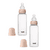 Babyflasche 2x 270 ml Silikon in blush