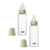 BIBS® Babyflasche 2x 270 ml Silikon in sage