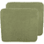Uni Wickelauflagenbezug 2er Pack Frottee Olive Green