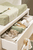 Baby Uni pannolini in mussola confezione da 3 pezzi Naturel/Soft Olive / Olive Green