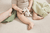 Baby Uni Waschhandschuhe 3er Pack Naturel/Soft Olive/Olive Green