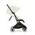 Kinderwagen Orfeo  Black Canvas White