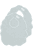 Baby Popcorn Lätzchen - 2er Pack - Frottee - Grey Blue