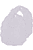 Baby Popcorn Lätzchen - 2er Pack - Frottee - Soft Lavender