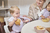 Baby Popcorn Lätzchen - 2er Pack - Frottee - Soft Lavender