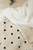 Baby Sweet Heart Babyfilt - förtvättad muslin - 75 x 100 cm - Mjuk Sand