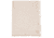 Decke Wiege Hydrophil Fringe Stripe Biscuit