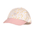 Cap weiß/bunt Blümchen