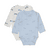 Langarmbody 2er Pack Blue Fog