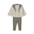 3-tlg. Set Dusty Green