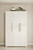Kleiderschrank ENIE 3 Türen, Off-White/Eiche-Montana