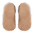 Krabbelschuhe Federn lila
