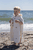 Badeponcho mit Stickmuster GOTS - Dino Beach