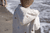 Badeponcho mit Stickmuster GOTS - Dino Beach