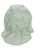 Peaked Cap met nekbeschermer Gestreept Donkergroen