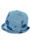 Chapeau de pêcheur dinosaure bleu clair
