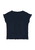 s. Olive r Camiseta azul oscuro
