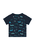 s. Olive r Camiseta azul marino