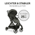 Passeggino leggero Travel N Care Dark Olive