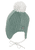 Cappello Inca, in maglia a filo verde