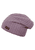 Berretto Slouch, in maglia a filo viola
