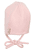 Geribde muts roze